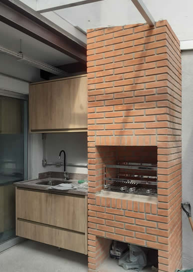 churrasqueira de alvenaria