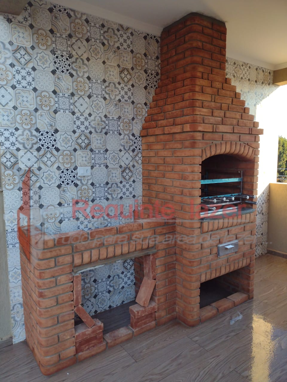 churrasqueira de alvenaria