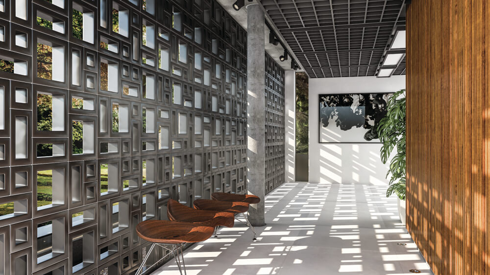 Tipos de Cobogó: Concreto