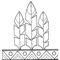 cocar de indio para imprimir e montar