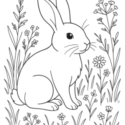 custo de materiais para colorir coelho de páscoa