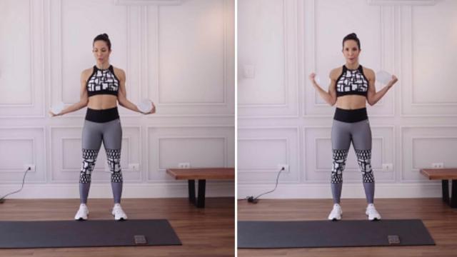 como afinar os braços