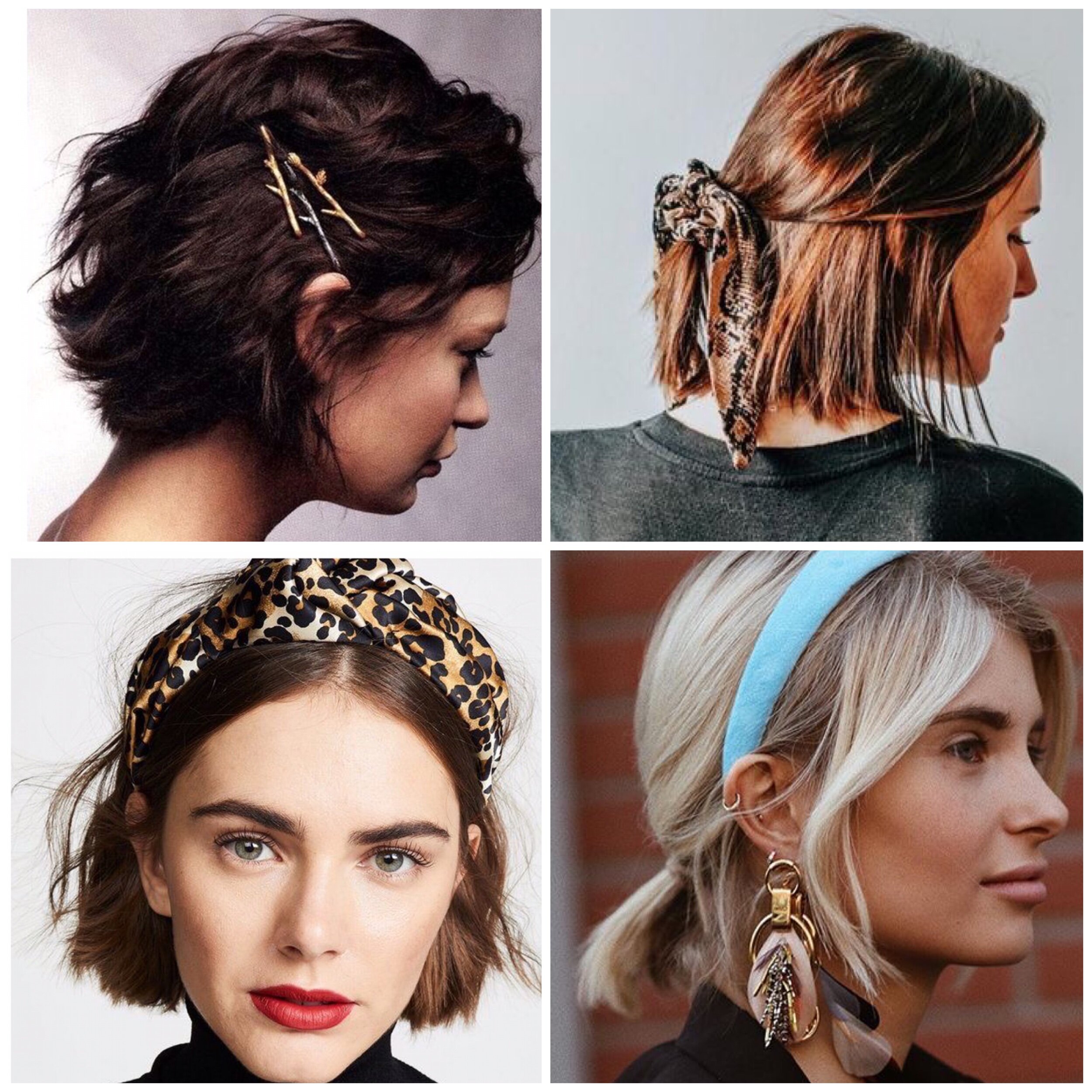 Como Escolher e Usar Acessórios para Cabelos Curtos