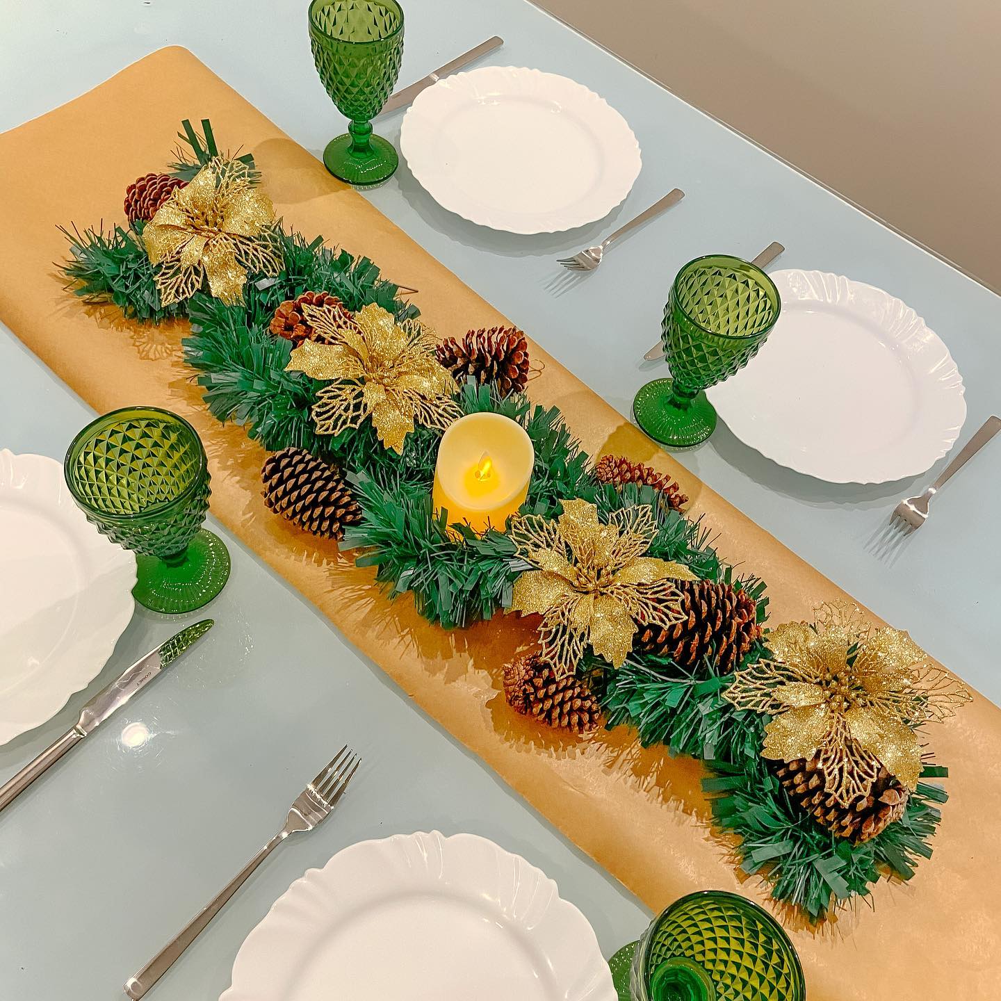 5 Dicas de Decoração de Mesa de Natal Rústica