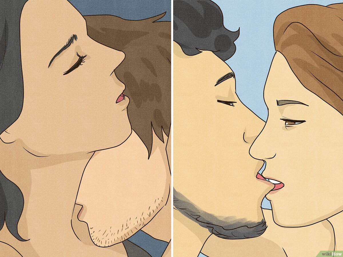como beijar de língua