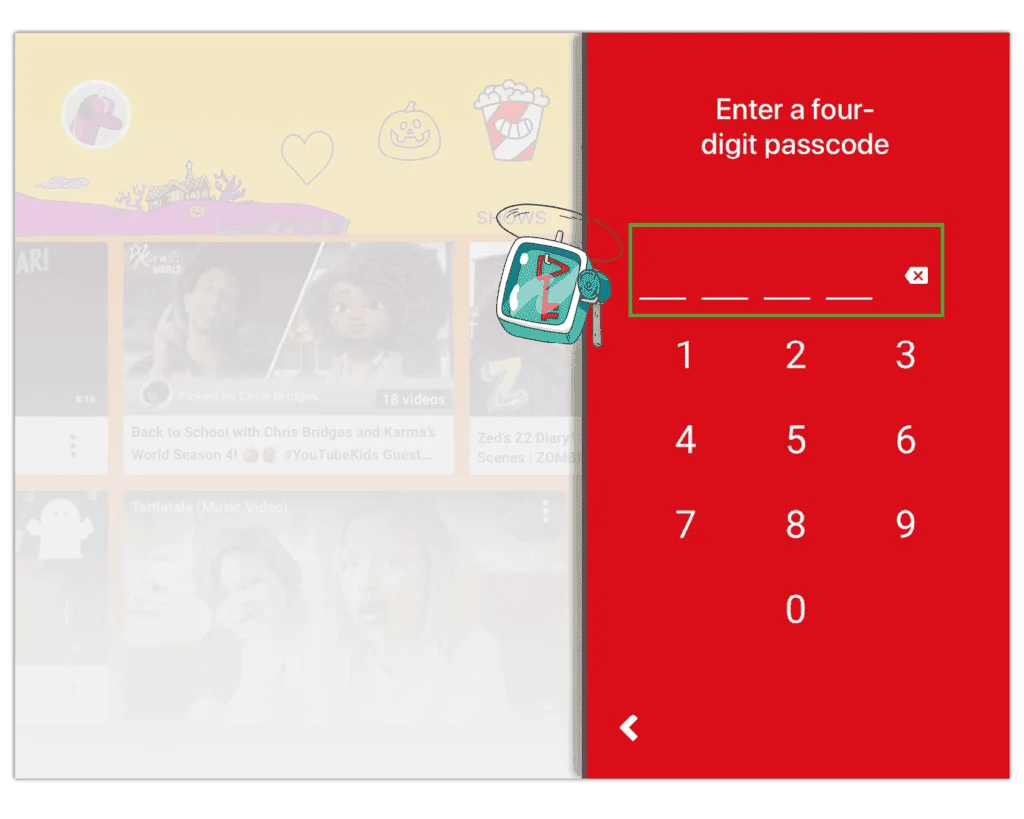 como configurar controle parental no youtube kids