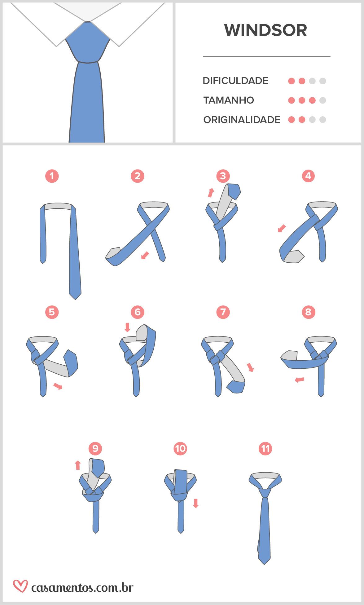 como dar no em gravata video