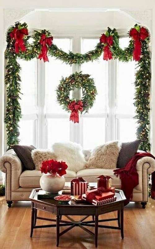 como decorar a sala de estar para o natal