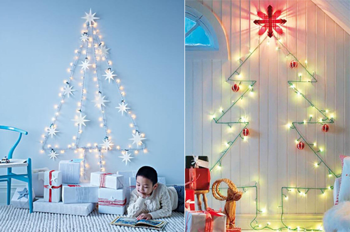 decoração de natal tradicional vs moderna