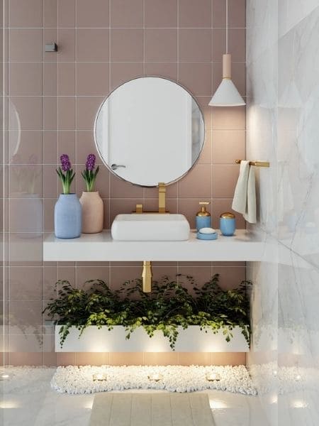 Tendências de Revestimentos para Lavabos Pequenos em 2024