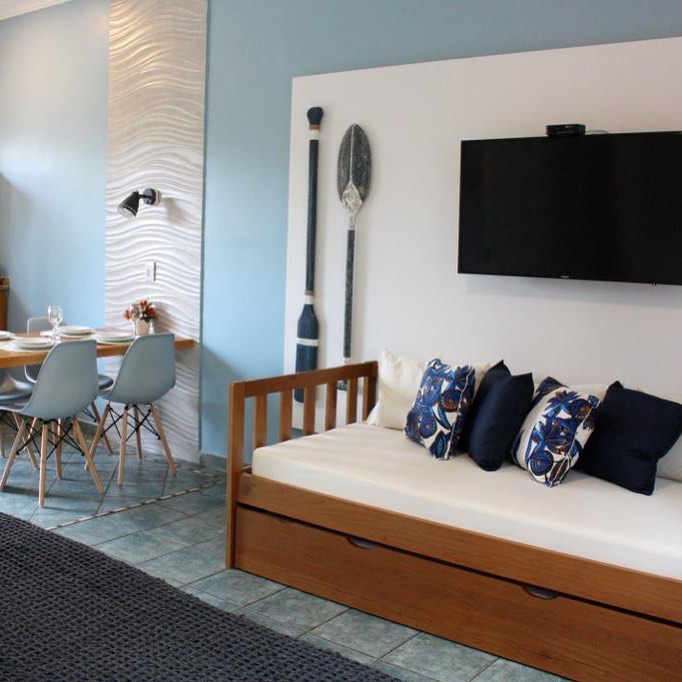 como decorar sala de apartamento na praia 2