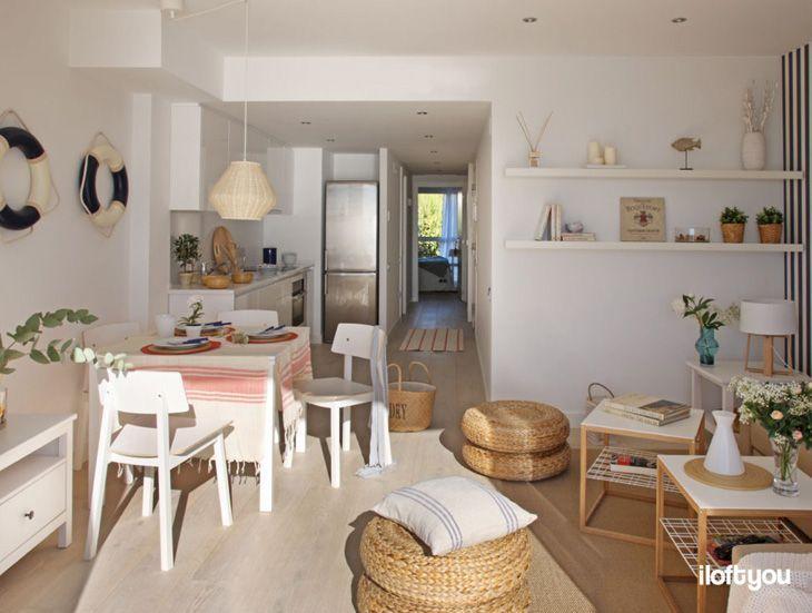 como decorar sala de apartamento na praia 2