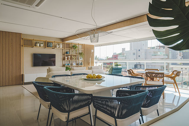 5 Dicas para Integrar Sala e Varanda em Apartamentos de Praia