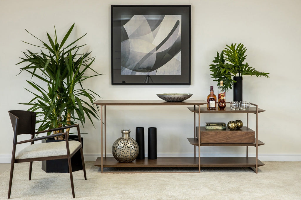 Como usar espelhos na decoração do aparador