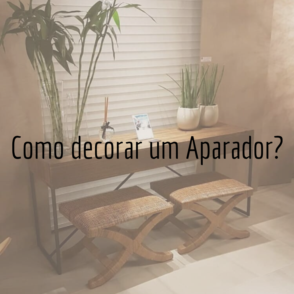 como decorar um aparador