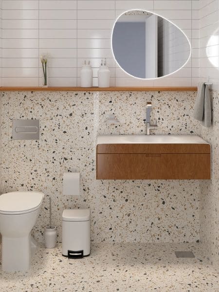 como decorar um lavabo pequeno gastando pouco