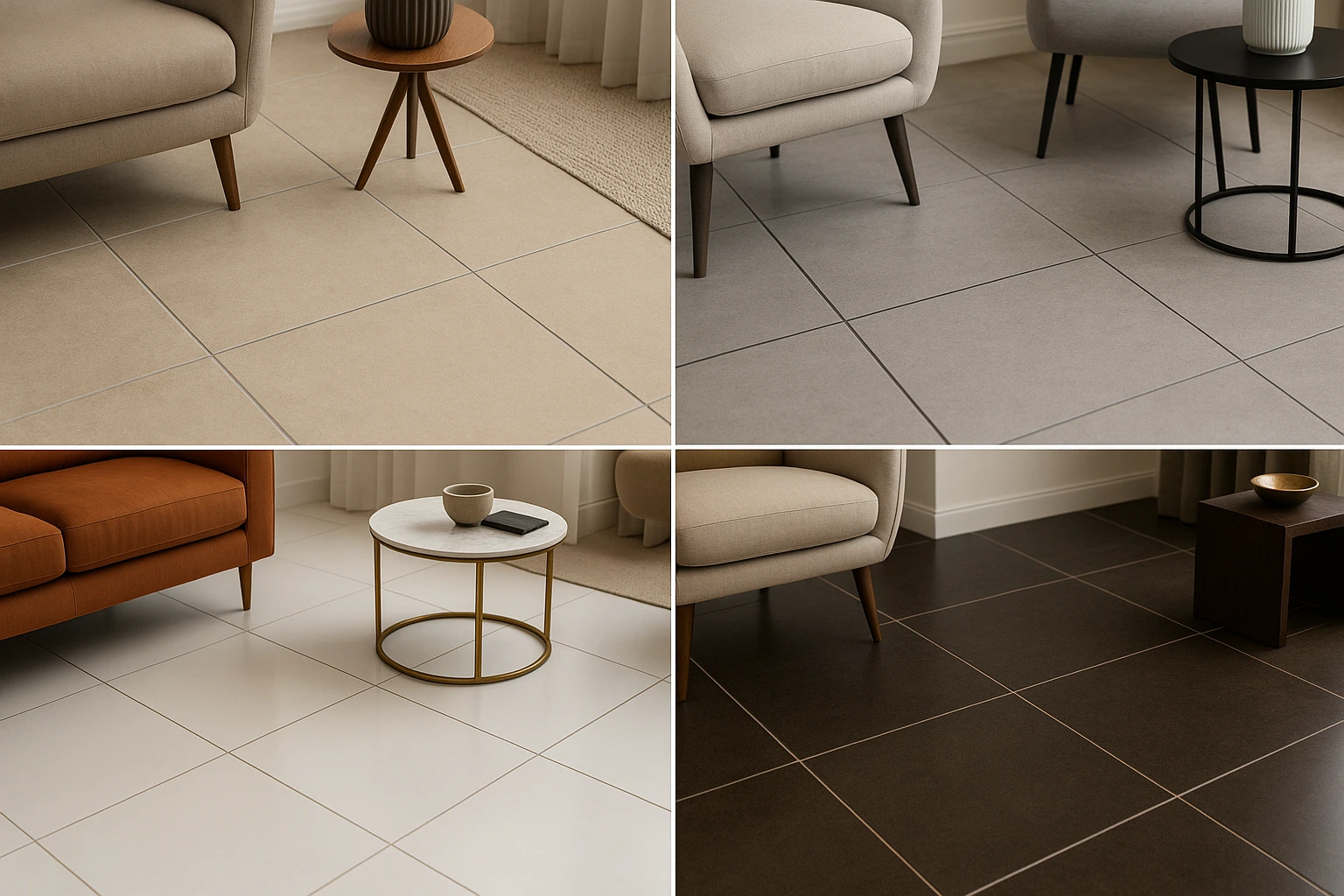 Guia completo: Cores de rejunte que transformam a estética do seu piso