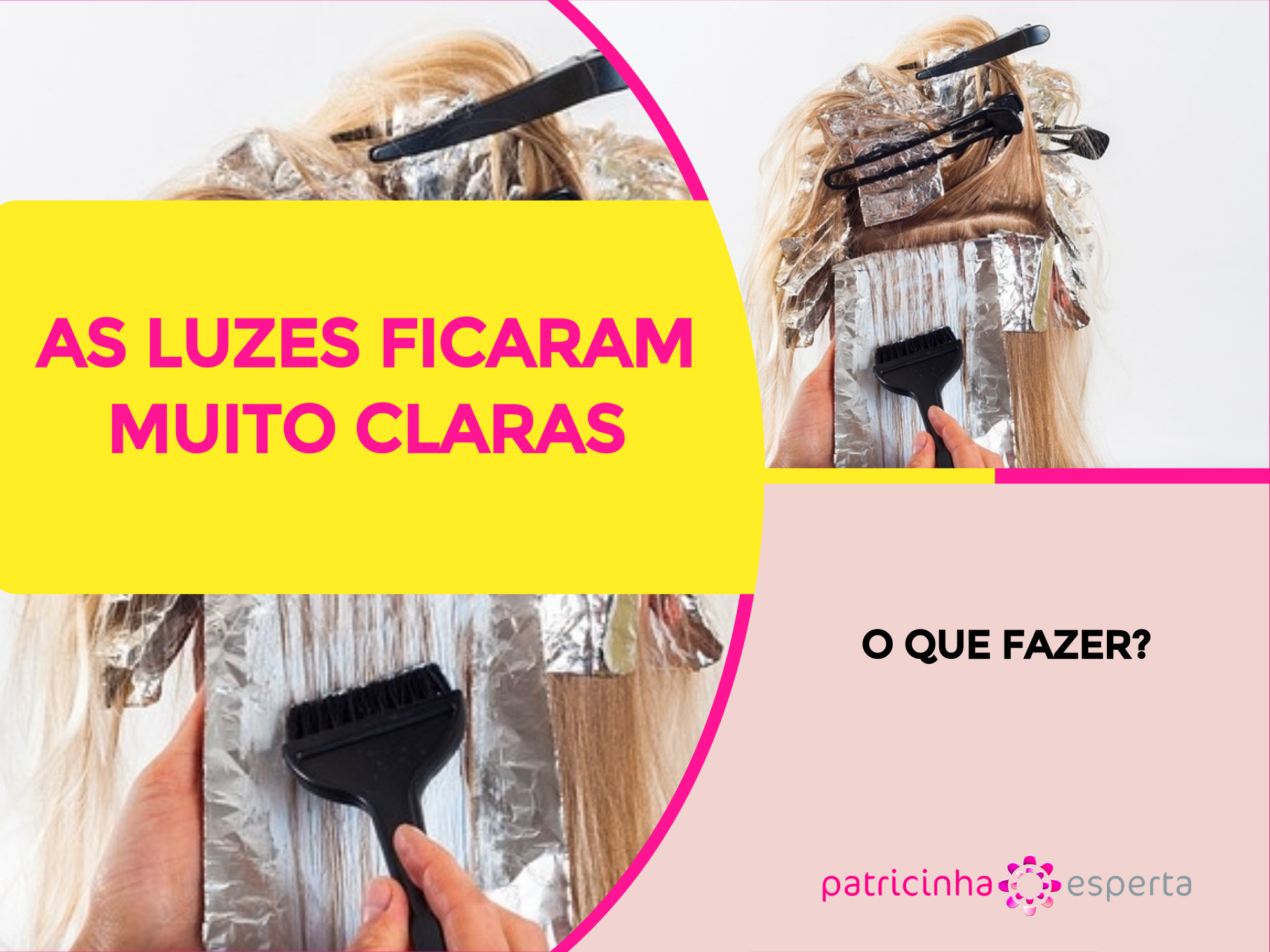 Luzes Inversas: Como criar um efeito morena iluminada em cabelos claros