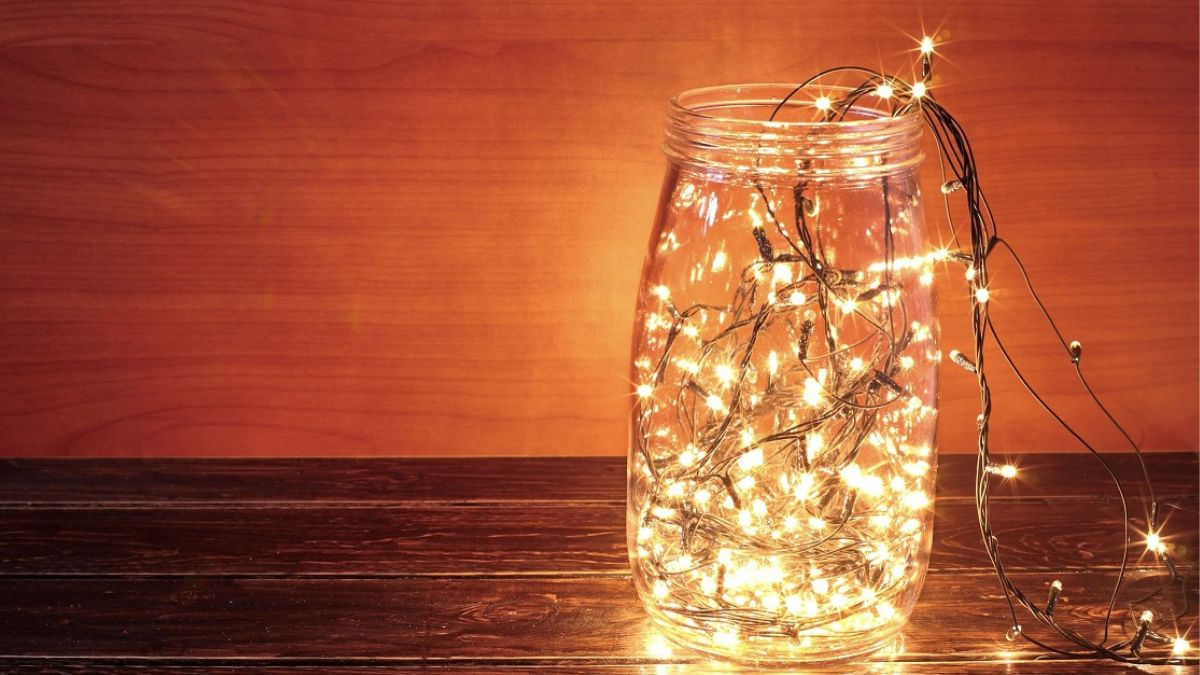 como fazer luzes em casa