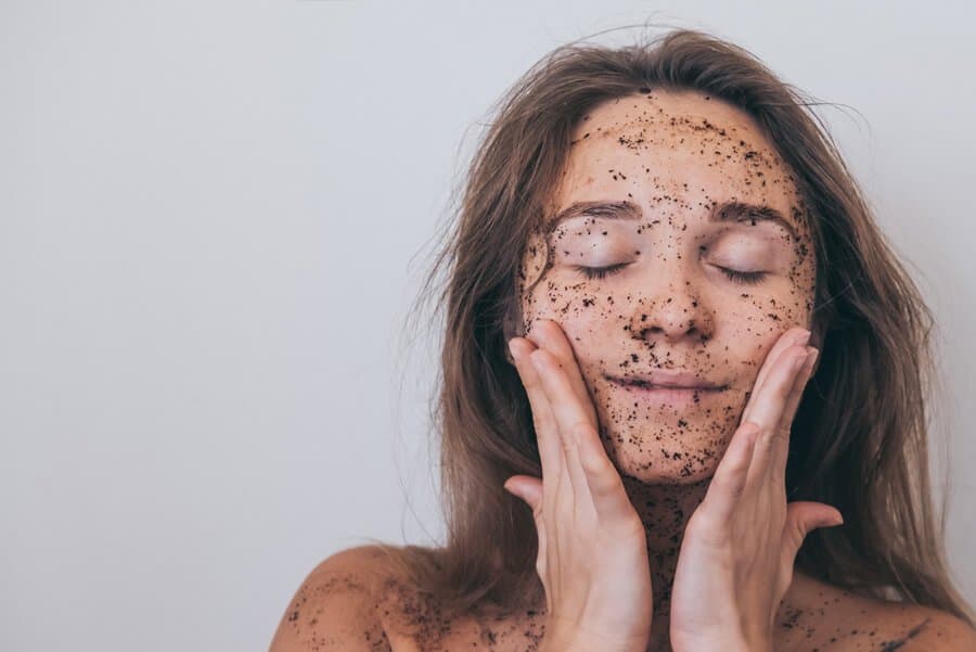 como fazer mascara de cafe