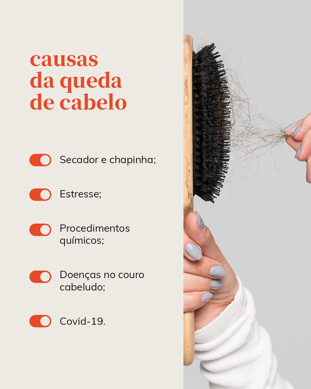 Os 5 Melhores Alimentos para Combater a Queda de Cabelo