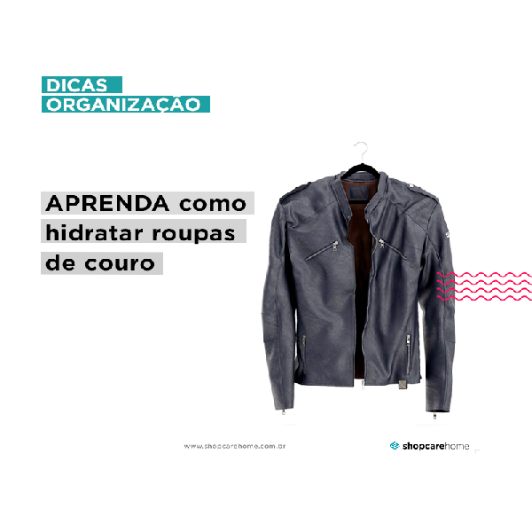 como hidratar jaqueta de couro