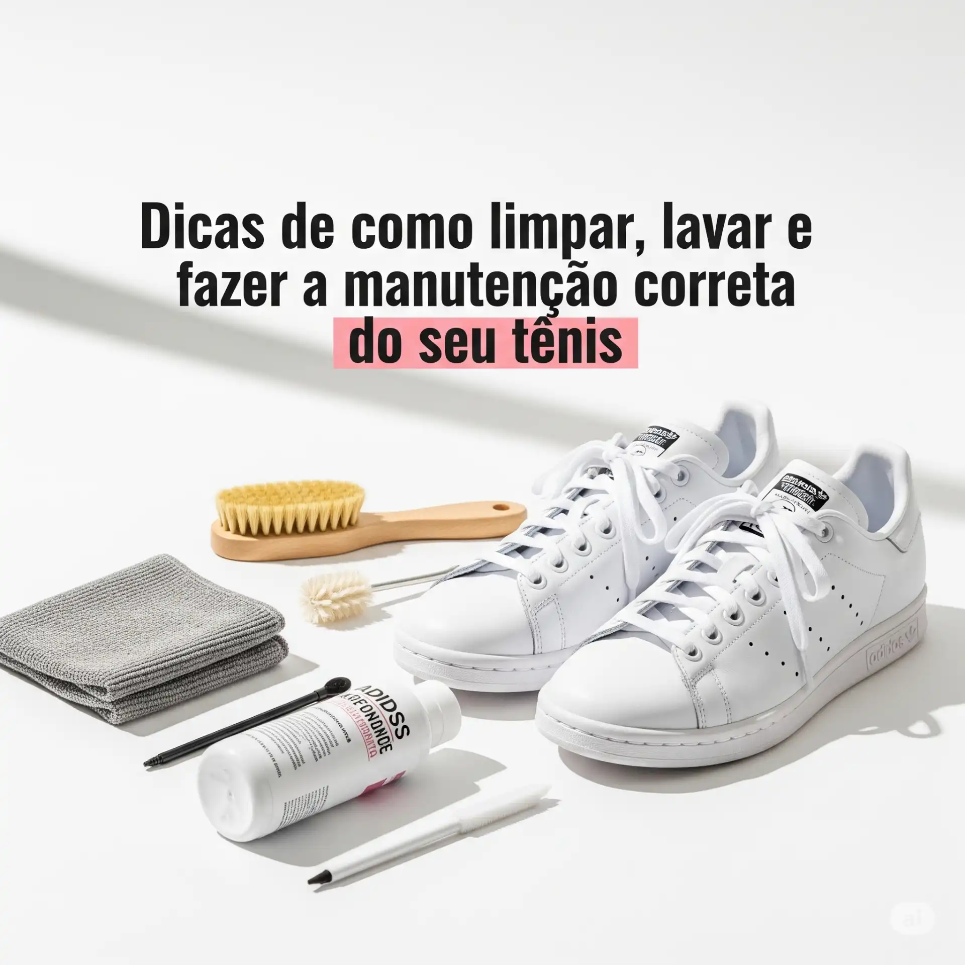 como lavar sapato branco