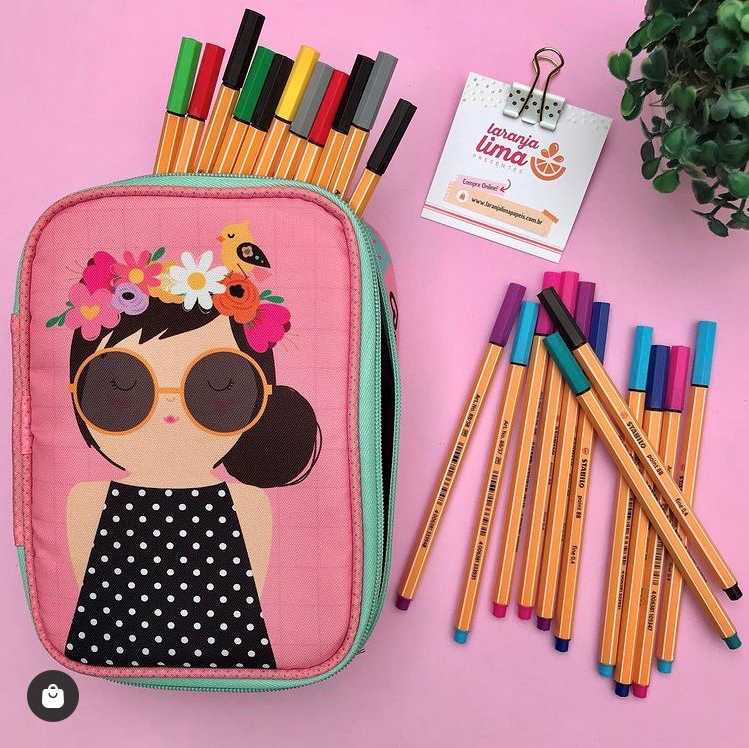 como limpar estojo escolar sujo de caneta