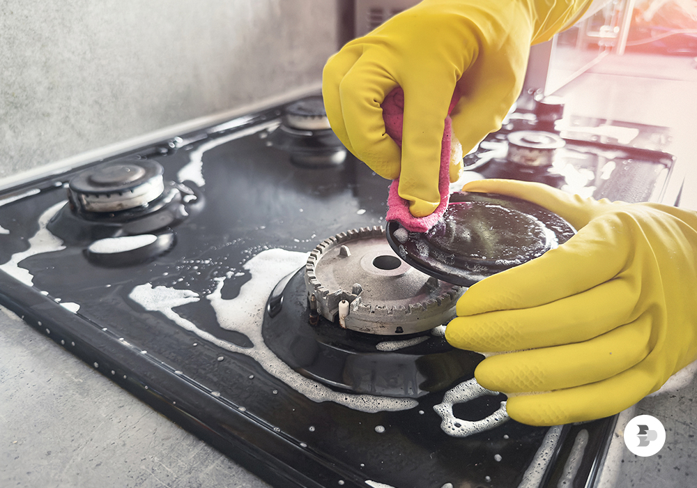 erros comuns ao limpar fogão de inox