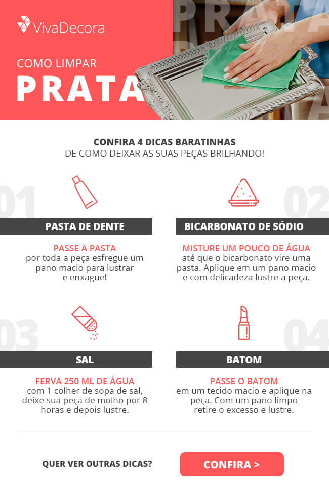 Produtos específicos para limpeza de prata: vale a pena?