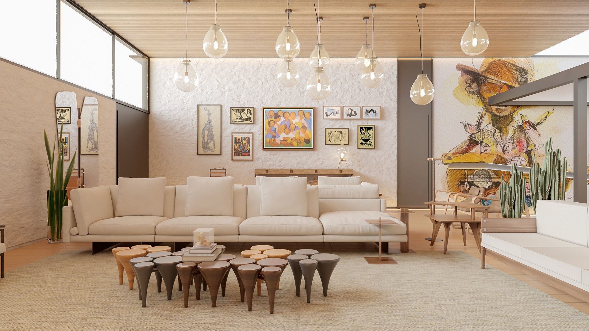 Guia completo: Como escolher as artes para sua Gallery Wall