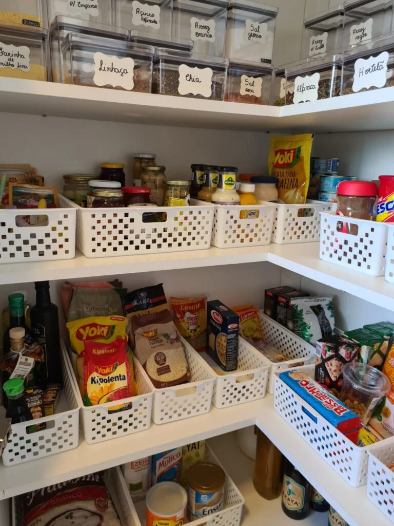 como organizar a despensa