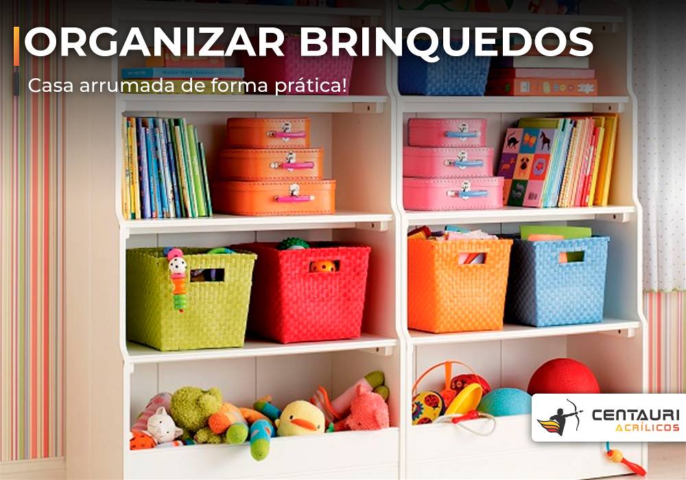 como organizar brinquedos