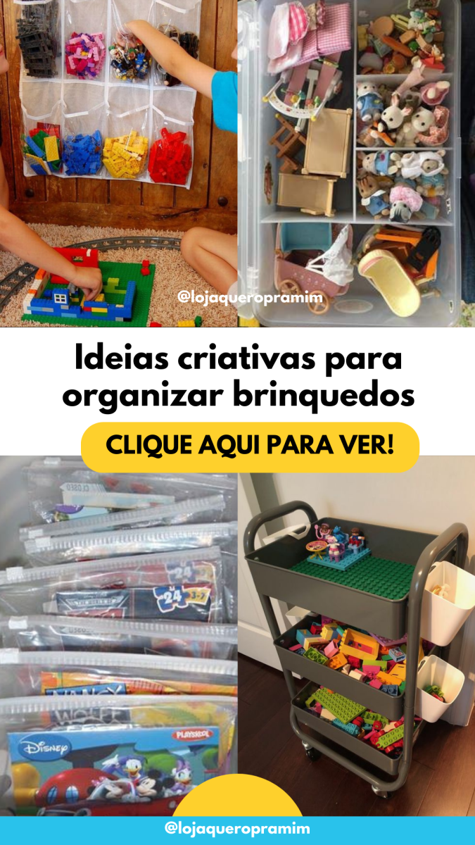 como organizar brinquedos
