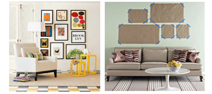 Como escolher o tamanho certo de quadros para cada ambiente