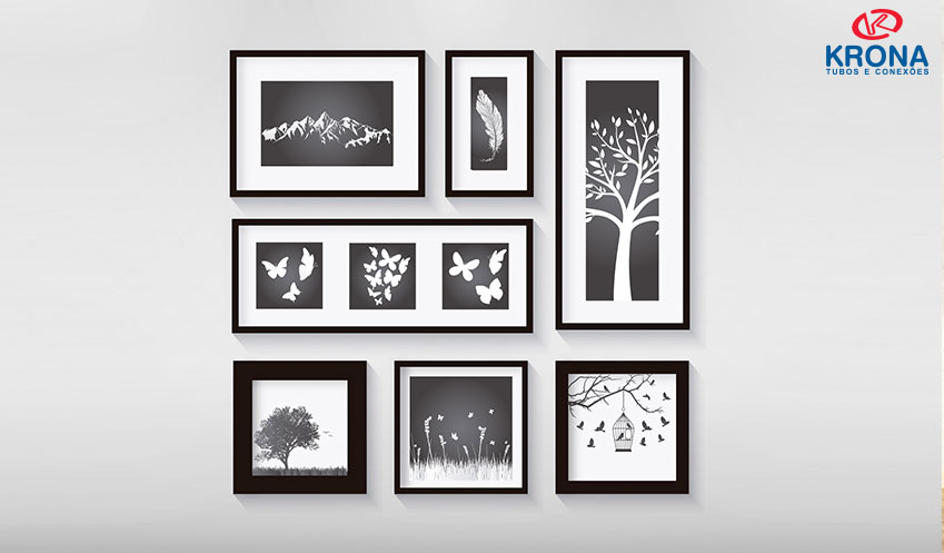 Como escolher o tamanho certo de quadros para cada ambiente