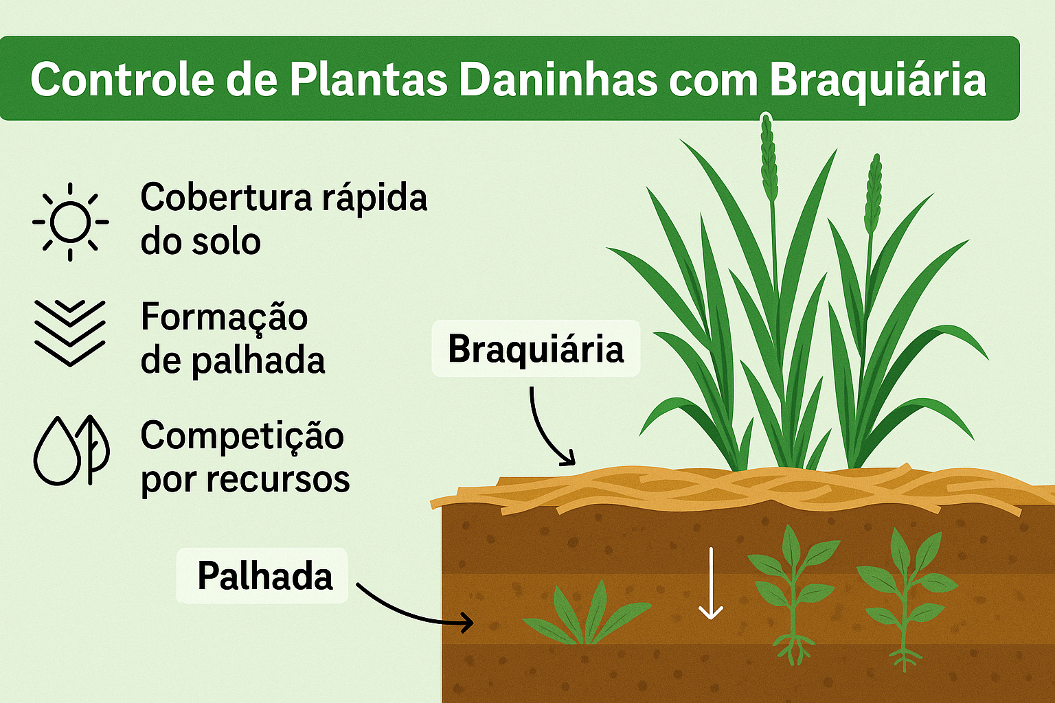 Manejo Pós-Plantio da Braquiária: Do Nascimento ao Primeiro Pastejo