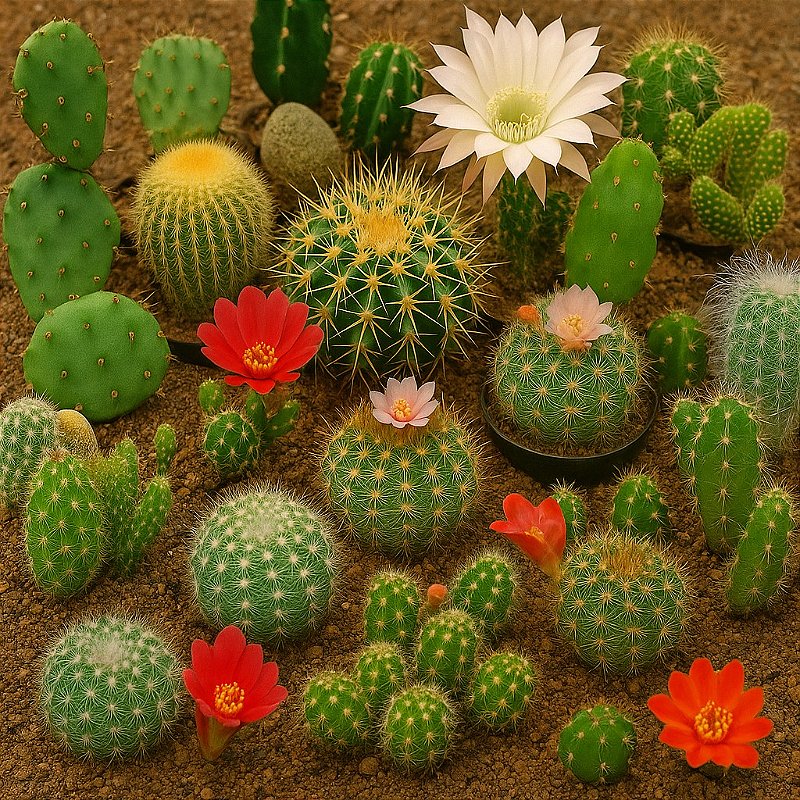 como plantar sementes de cactos