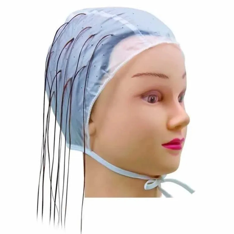 como puxar mechas finas na nuca com touca de silicone sem manchar