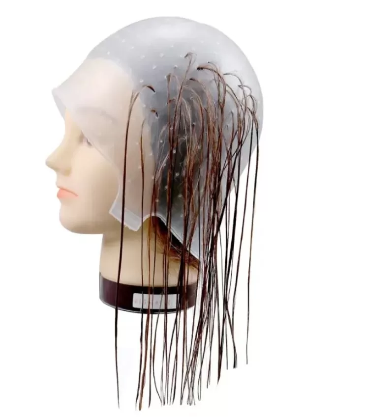 erros comuns ao puxar mechas finas com touca de silicone e como evitar