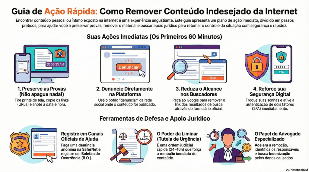 Como remover conteúdo ofensivo do Google judicialmente