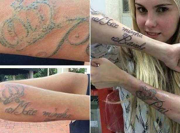 o que tira a tinta da tatuagem