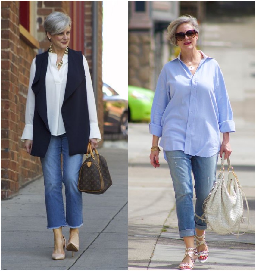 como se vestir aos 57 anos