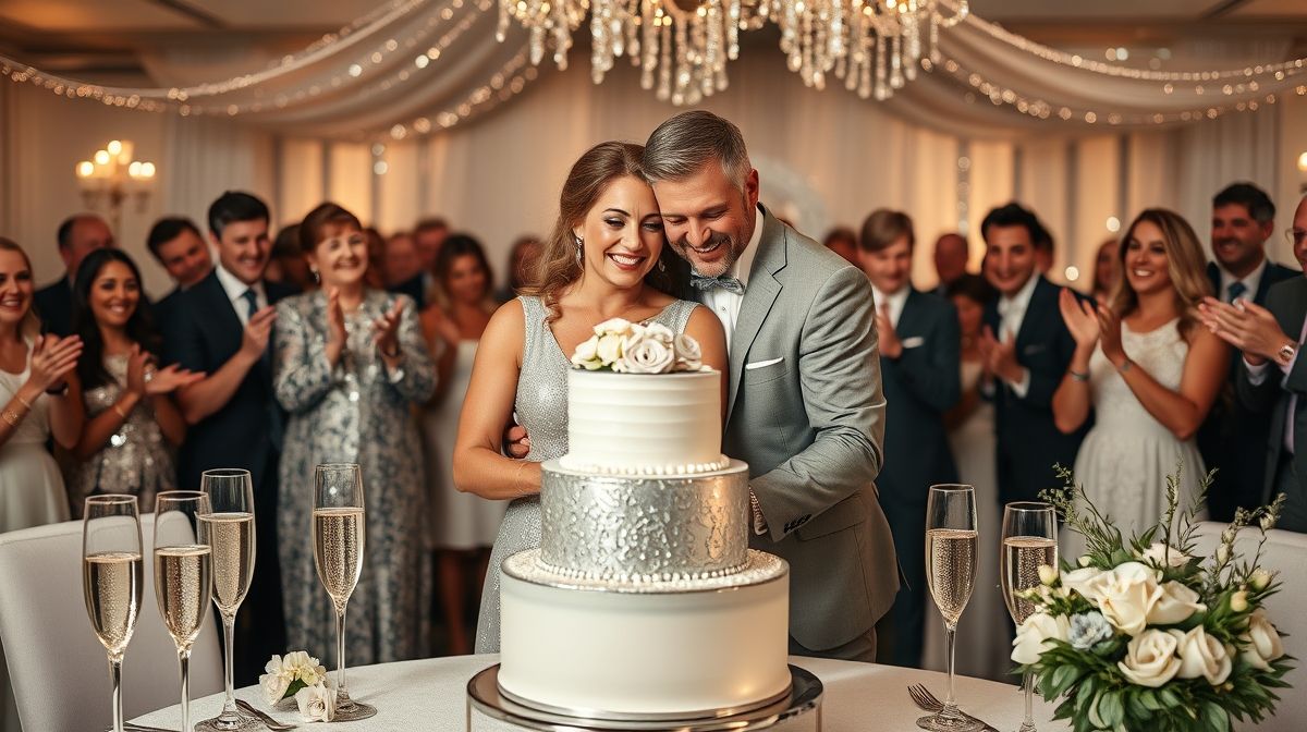 Guia Completo de Cores para Vestidos de Bodas de Prata