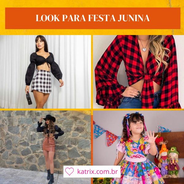 Festa Junina Sem Xadrez: Looks Criativos e Elegantes