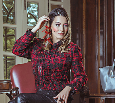 maquiagem e penteado para quermesse simples