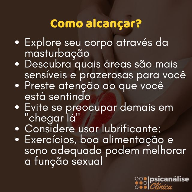 como ter um orgasmo