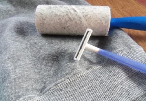 como tirar bolinhas da roupa