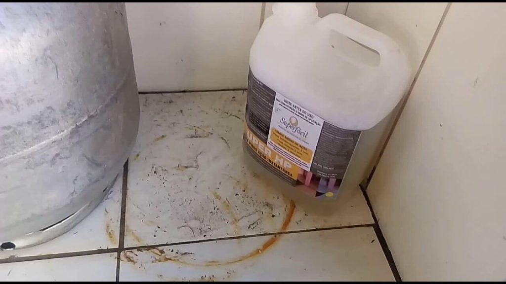 vinagre vs removedor de ferrugem para piso