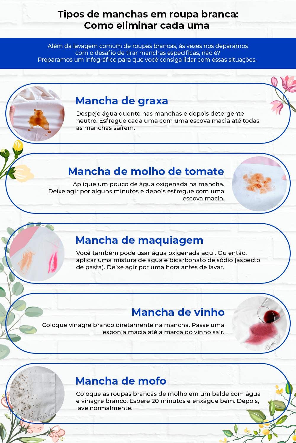 10 usos incríveis água oxigenada para roupas